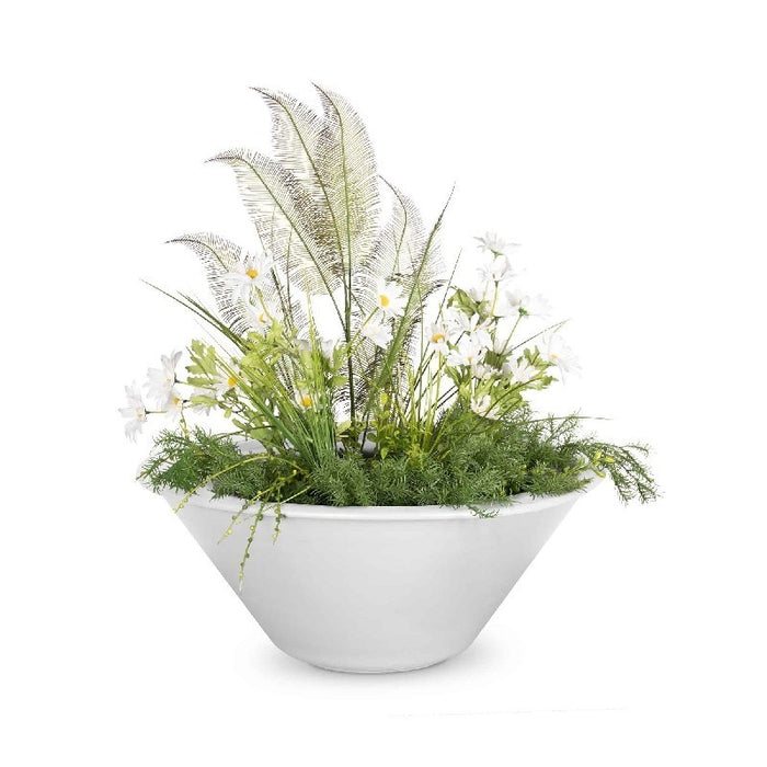 The Outdoor Plus 30" Cazo Powder Coated Planter Bowl - OPT-R30PCPO