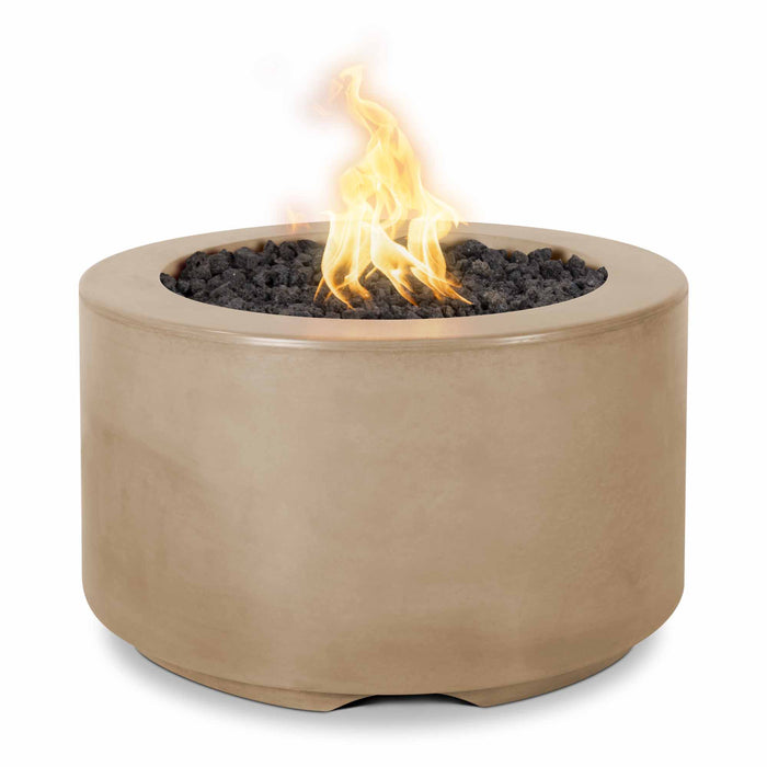 The Outdoor Plus 32" Florence Concrete Fire Pit - 12V Electronic Ignition - OPT-FL3218E12V