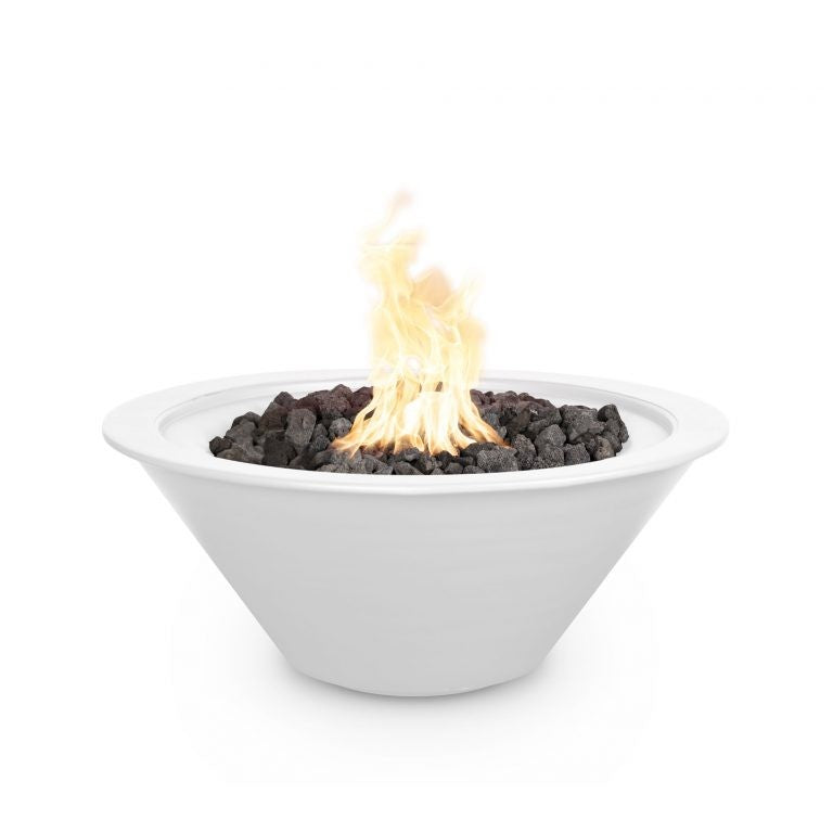 The Outdoor Plus 36" Cazo Powder Coated Fire Bowl - Match Lit - OPT-R36PCFO