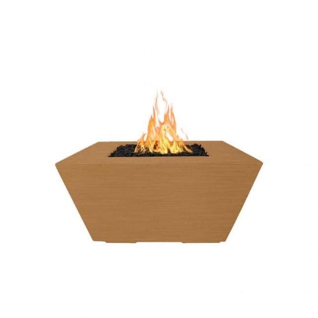 The Outdoor Plus 36" Redan Concrete Fire Pit - 110V Plug & Play Electronic Ignition - OPT-RDN36EKIT