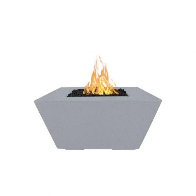 The Outdoor Plus 36" Redan Concrete Fire Pit - 110V Plug & Play Electronic Ignition - OPT-RDN36EKIT