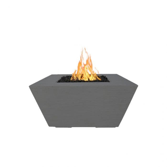 The Outdoor Plus 36" Redan Concrete Fire Pit - 110V Plug & Play Electronic Ignition - OPT-RDN36EKIT