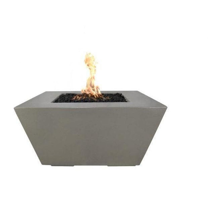 The Outdoor Plus 36" Redan Concrete Fire Pit - 110V Plug & Play Electronic Ignition - OPT-RDN36EKIT