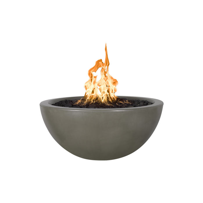 The Outdoor Plus 38" Luna Concrete Fire Bowl - Match Lit - OPT-LUN38