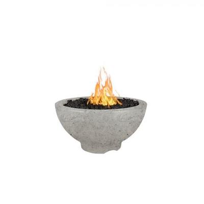 The Outdoor Plus 38" Sonoma Concrete Fire Pit - Match Lit - OPT-SONMA38