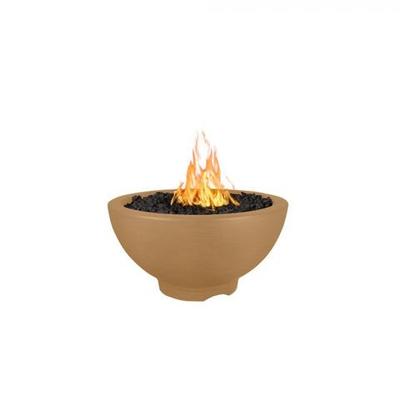 The Outdoor Plus 38" Sonoma Concrete Fire Pit - Match Lit - OPT-SONMA38