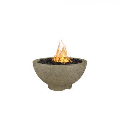 The Outdoor Plus 38" Sonoma Concrete Fire Pit - Match Lit - OPT-SONMA38