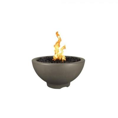 The Outdoor Plus 38" Sonoma Concrete Fire Pit - Match Lit - OPT-SONMA38