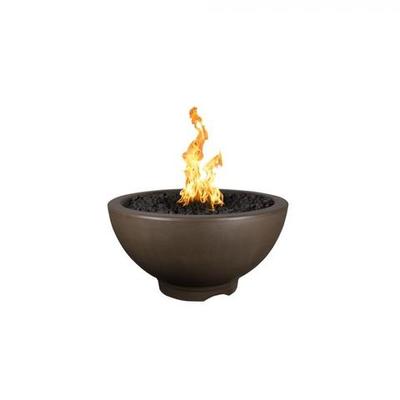 The Outdoor Plus 38" Sonoma Concrete Fire Pit - Match Lit - OPT-SONMA38