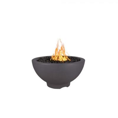 The Outdoor Plus 38" Sonoma Concrete Fire Pit - Match Lit - OPT-SONMA38