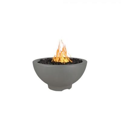 The Outdoor Plus 38" Sonoma Concrete Fire Pit - Match Lit - OPT-SONMA38