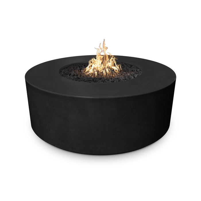 The Outdoor Plus 46" Florence Concrete Fire Pit - 20" Tall - Match Lit - OPT-FL4620