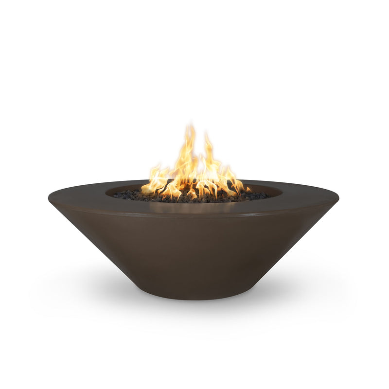 The Outdoor Plus  48" Cazo Concrete Fire Pit - 110V Plug & Play Electronic Ignition -OPT-CZ48EKIT