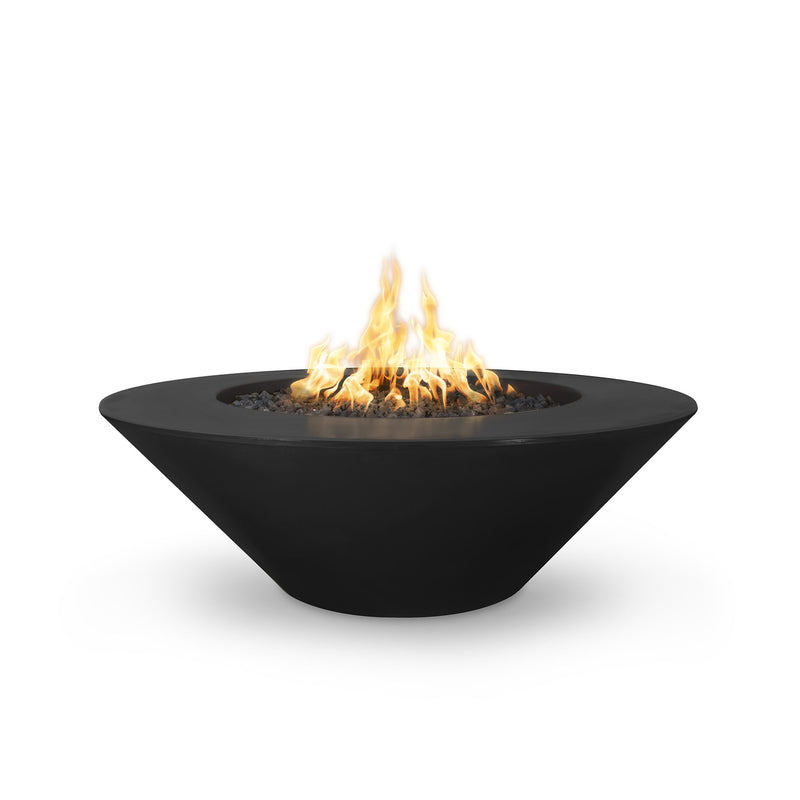 The Outdoor Plus  48" Cazo Concrete Fire Pit - Match Lit with Flame Sense System - OPT-CZ48FSML