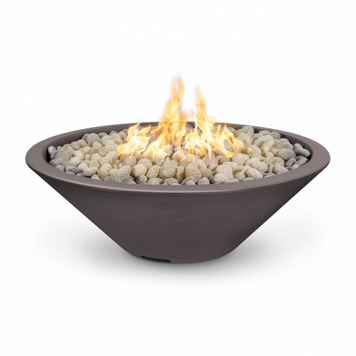 The Outdoor Plus 48" Cazo Fire Pit - Narrow Lip - 110V Plug & Play Electronic Ignition - OPT-CZNL48EKIT