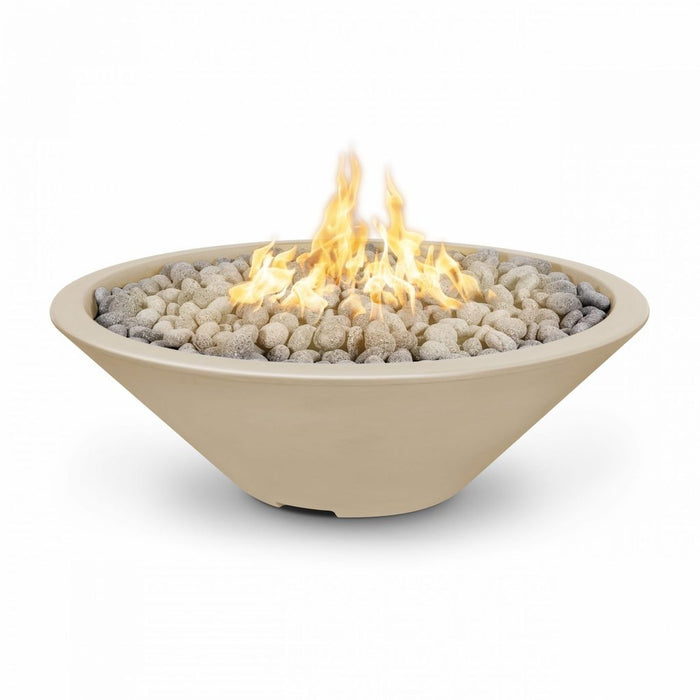 The Outdoor Plus 48" Cazo Fire Pit - Narrow Lip - 110V Plug & Play Electronic Ignition - OPT-CZNL48EKIT