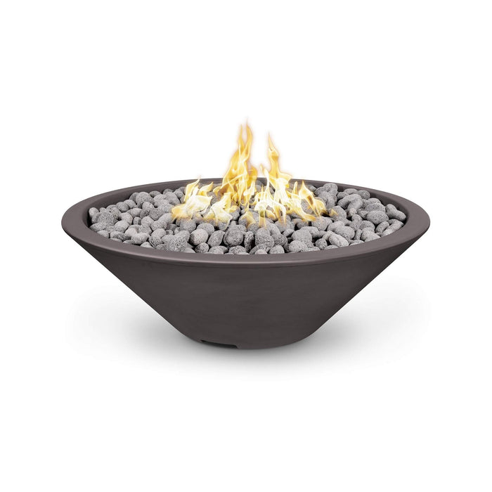 The Outdoor Plus 48" Cazo Fire Pit - Narrow Lip - 110V Plug & Play Electronic Ignition - OPT-CZNL48EKIT