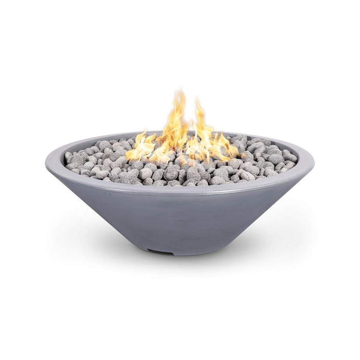 The Outdoor Plus 48" Cazo Fire Pit - Narrow Lip - 110V Plug & Play Electronic Ignition - OPT-CZNL48EKIT