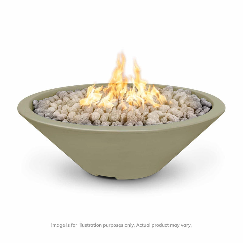 The Outdoor Plus 48" Cazo Fire Pit - Narrow Lip - 110V Plug & Play Electronic Ignition - OPT-CZNL48EKIT