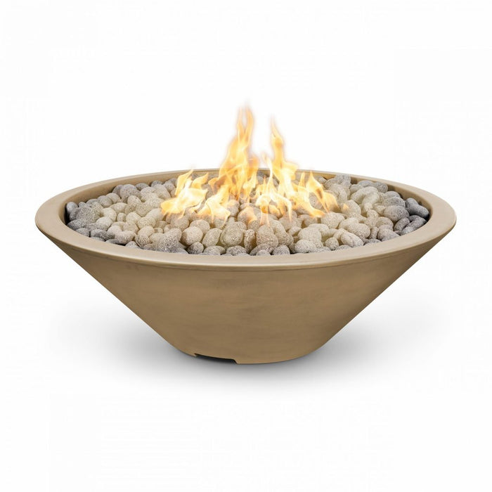 The Outdoor Plus 48" Cazo Fire Pit - Narrow Lip - 110V Plug & Play Electronic Ignition - OPT-CZNL48EKIT