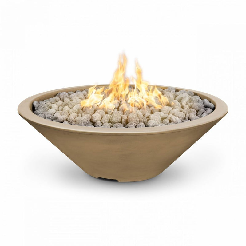 The Outdoor Plus 48" Cazo Fire Pit - Narrow Lip -  Match Lit with Flame Sense System - OPT-CZNL48FSML