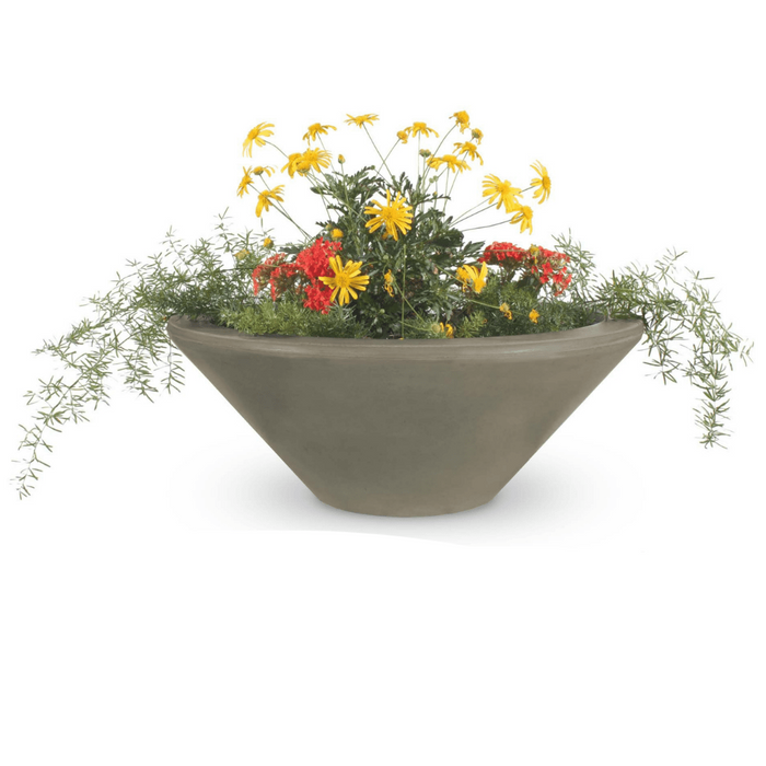 The Outdoor Plus Series Cazo GFRC Planter Bowl - 48" - OPT-48RP