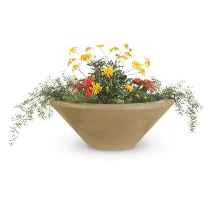 The Outdoor Plus Series Cazo GFRC Planter Bowl - 48" - OPT-48RP