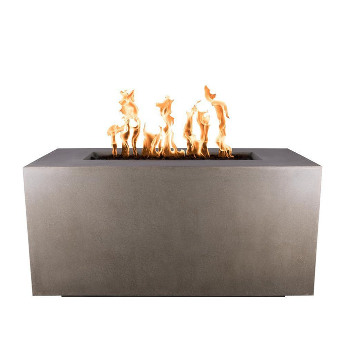 The Outdoor Plus 48" Pismo Concrete Steel Fire Pit - Match Lit - OPT-2448