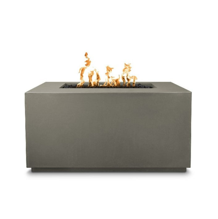 The Outdoor Plus 48" Pismo Concrete Steel Fire Pit - Match Lit with Flame Sense System - OPT-2448FSML