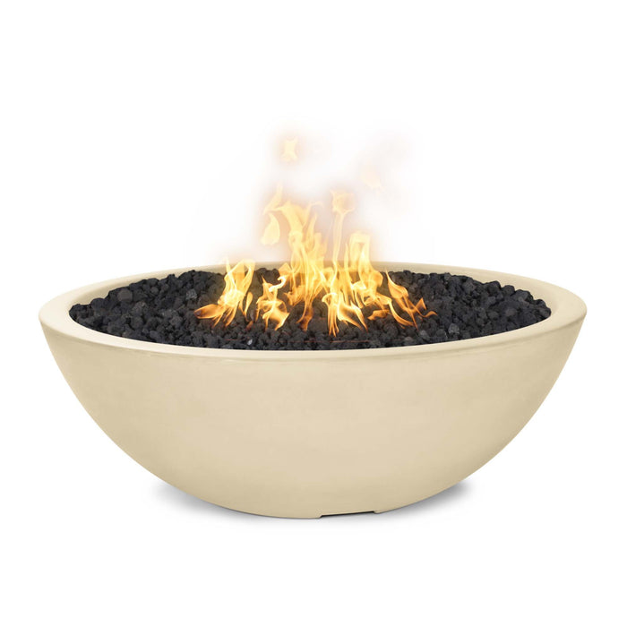 The Outdoor Plus 48" Sedona Concrete Narrow Ledge Fire Pit - OPT-SED48FSEN