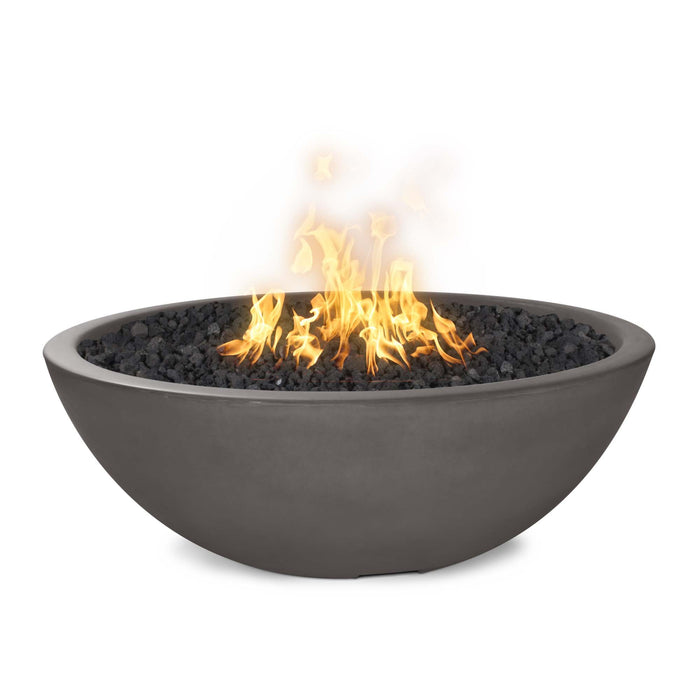 The Outdoor Plus 48" Sedona Concrete Narrow Ledge Fire Pit - OPT-SED48FSEN