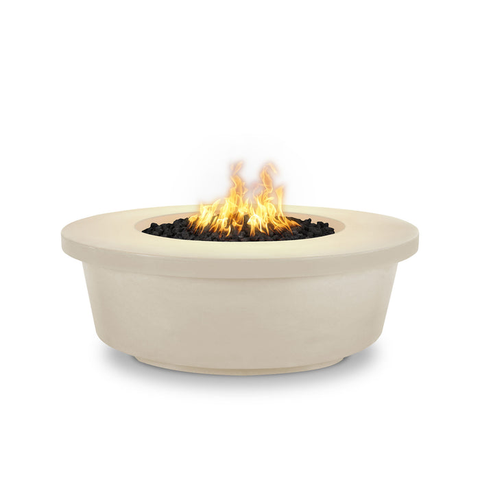 The Outdoor Plus 48" Tempe Concrete Gas Fire Pit - 12V Electronic Ignition - OPT-TEM48E12V