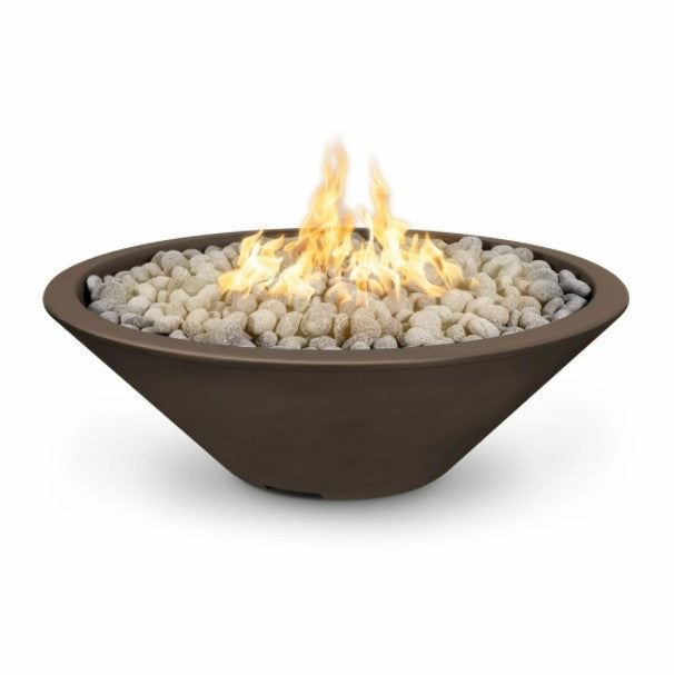 The Outdoor Plus 60" Cazo Fire Pit - Narrow Lip - Flame Sense System with Push Button Spark Igniter - OPT-CZNL60FSEN