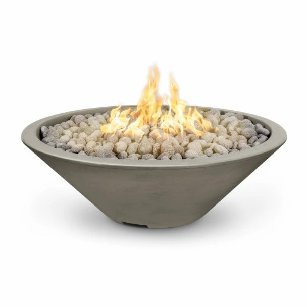 The Outdoor Plus 60" Cazo Fire Pit - Narrow Lip - Flame Sense System with Push Button Spark Igniter - OPT-CZNL60FSEN
