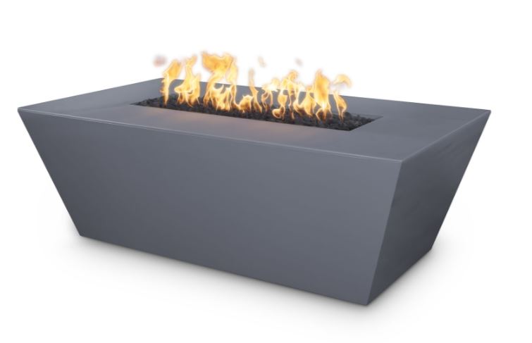 The Outdoor Plus Angelus 60" x 36" Fire Pit - Flame Sense System with Push Button Spark Igniter - OPT-AGLGF60FSEN