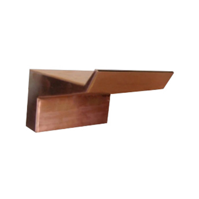 The Outdoor Plus Arch Flow Scupper 12" - Patina Copper - OPT-ARF12