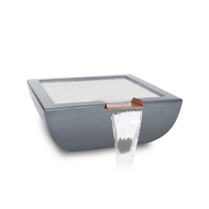 The Outdoor Plus Avalon 30" Concrete Water Bowl - OPT-AVLWO30