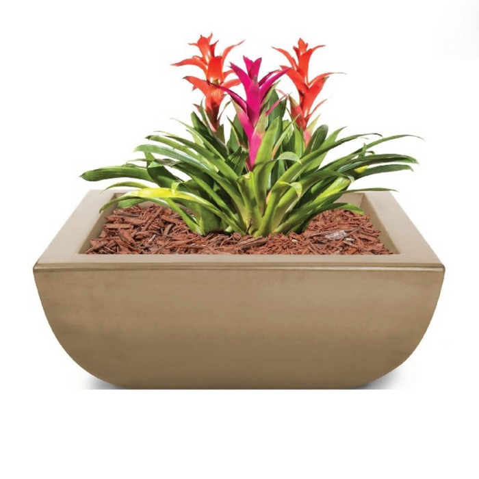 The Outdoor Plus Avalon GFRC Concrete Planter Bowl - 24" - OPT-AVLPO24