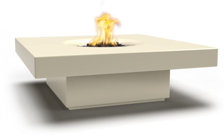 The Outdoor Plus Balboa 48" Concrete Fire Pit - Match Lit - OPT-BAL48