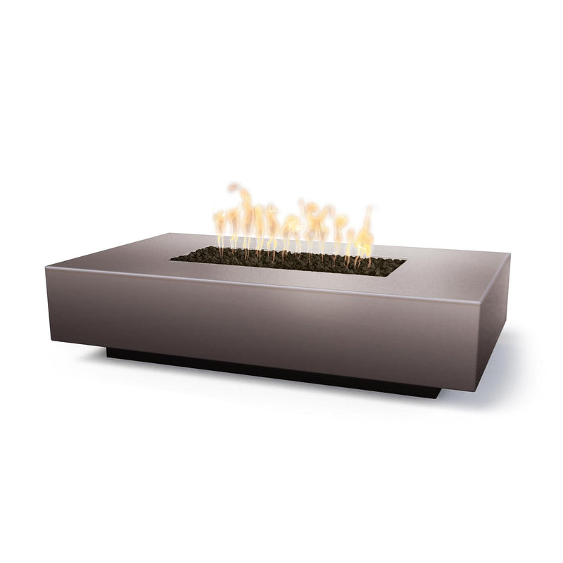 The Outdoor Plus Cabo Linear Fire Pit - 90" - Flame Sense System with Push Button Spark Igniter -OPT-CBLN90FSEN