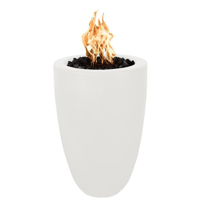 The Outdoor Plus Castillo Concrete Fire Pillar - Access Door - 110V Plug & Play Electronic Ignition -OPT-CSTO22ADEKIT