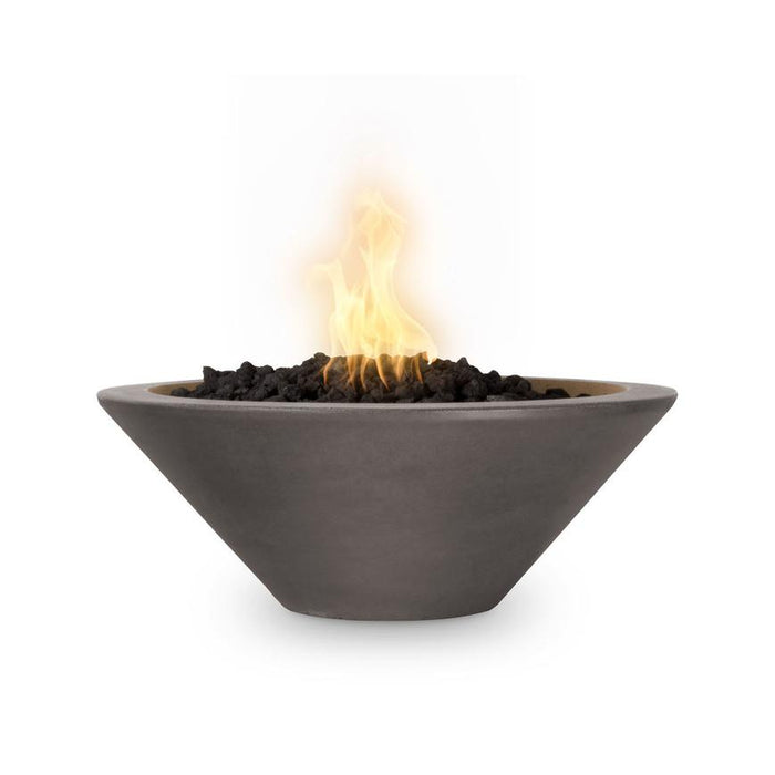 The Outdoor Plus Cazo GFRC Fire Bowl - 12V Electronic Ignition - 24" - OPT-24RFOE12V