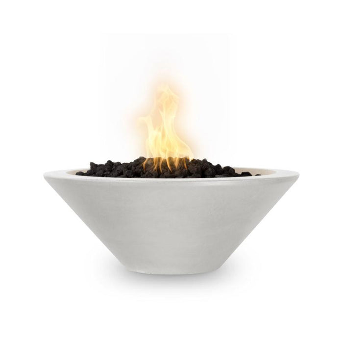 The Outdoor Plus Cazo GFRC Fire Bowl - 12V Electronic Ignition - 24" - OPT-24RFOE12V