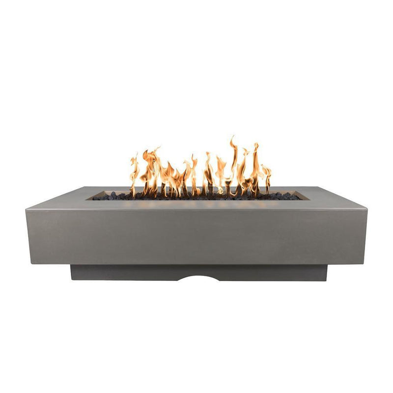 The Outdoor Plus Del Mar 84" Concrete Fire Pit - Match Lit with Flame Sense System -OPT-DEL8428FSML