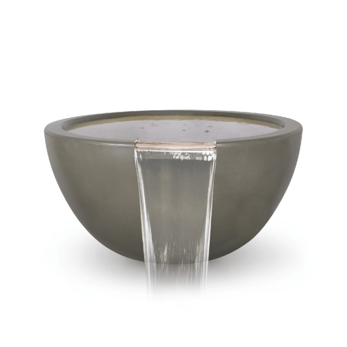 The Outdoor Plus Luna GFRC Concrete Round Water Bowl - OPT-LUNWO30