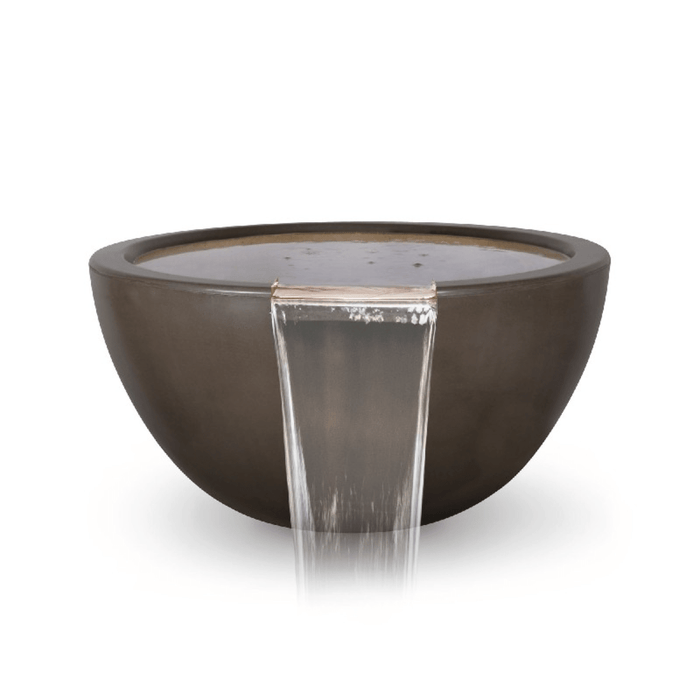 The Outdoor Plus Luna GFRC Concrete Round Water Bowl - OPT-LUNWO30