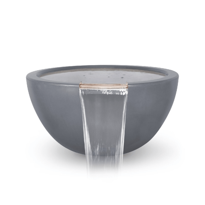 The Outdoor Plus Luna GFRC Concrete Round Water Bowl - OPT-LUNWO30