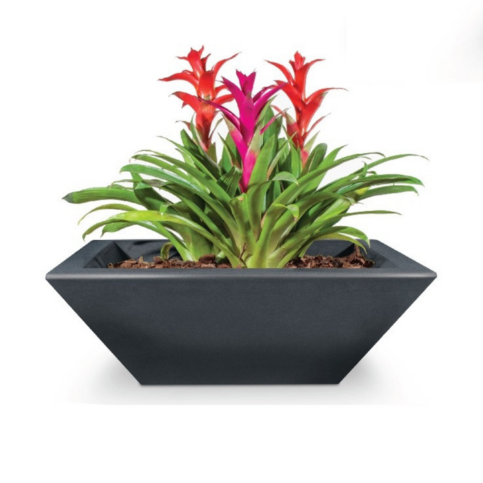 The Outdoor Plus Maya GFRC Concrete Square Planter Bowl - 36" - OPT-36SP