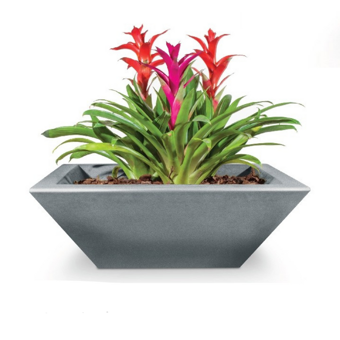 The Outdoor Plus Maya GFRC Concrete Square Planter Bowl - 36" - OPT-36SP