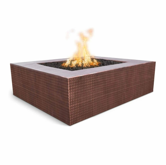 The Outdoor Plus Quad Copper Fire Pit 36" - Match Lit - OPT-QDCPRSQ36